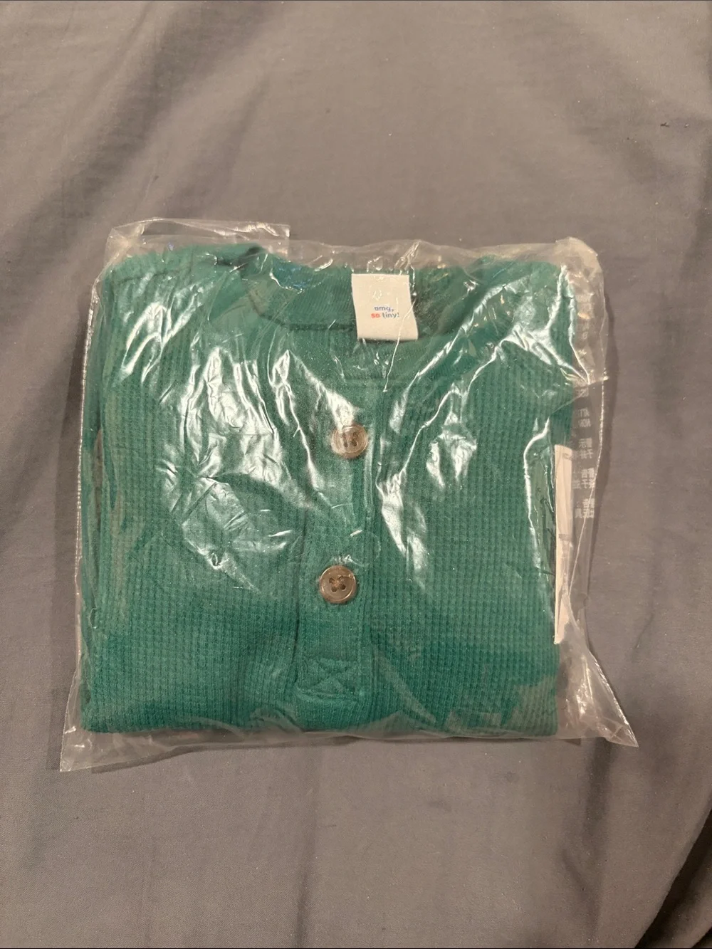 Old Navy Emerald Green Knit Baby One-Piece